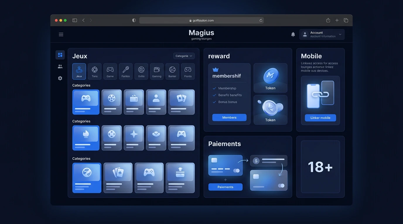 Magius Casino : présentation de la plateforme en ligne