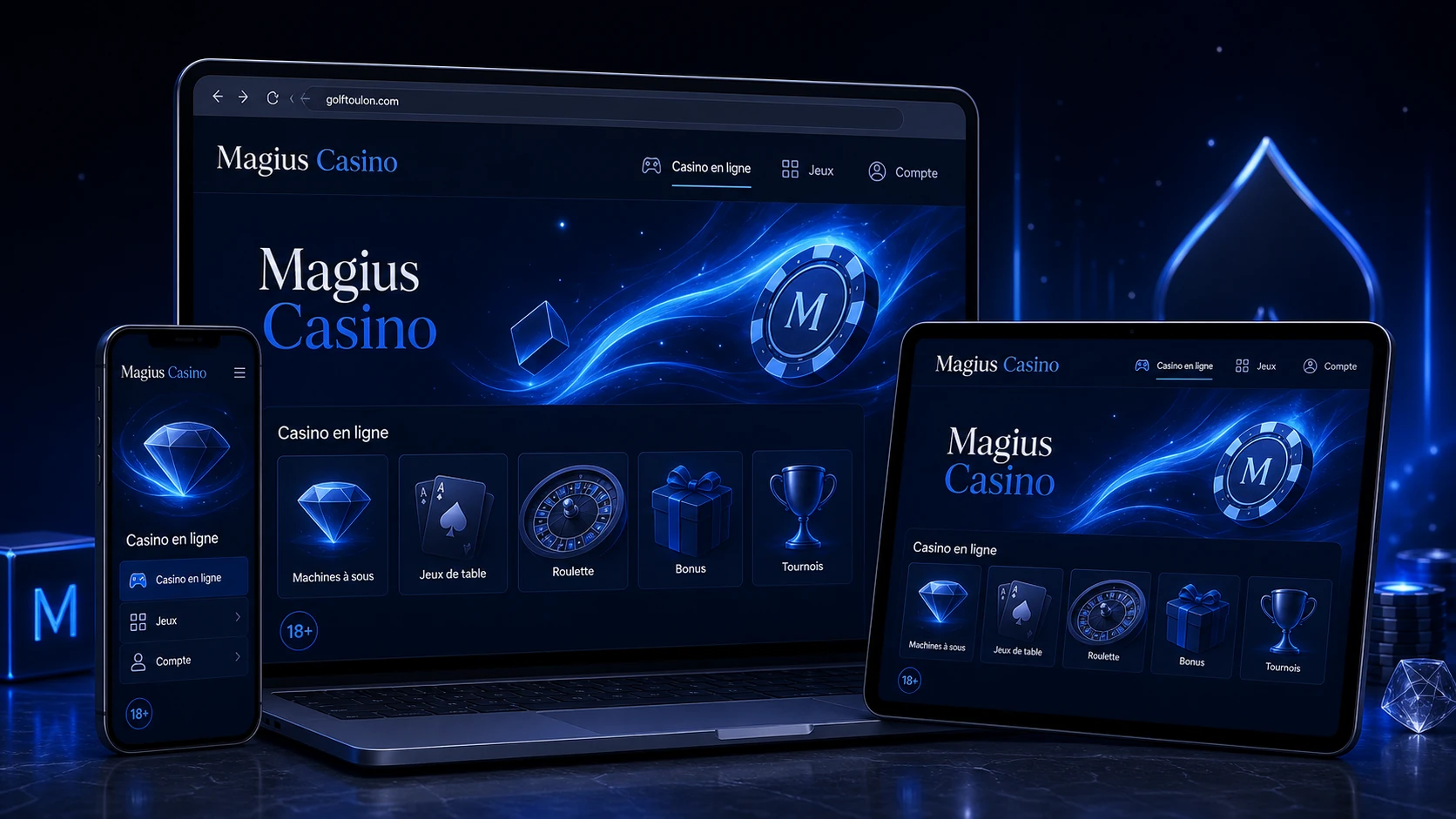 Magius Casino en ligne : découvrir une plateforme de divertissement moderne